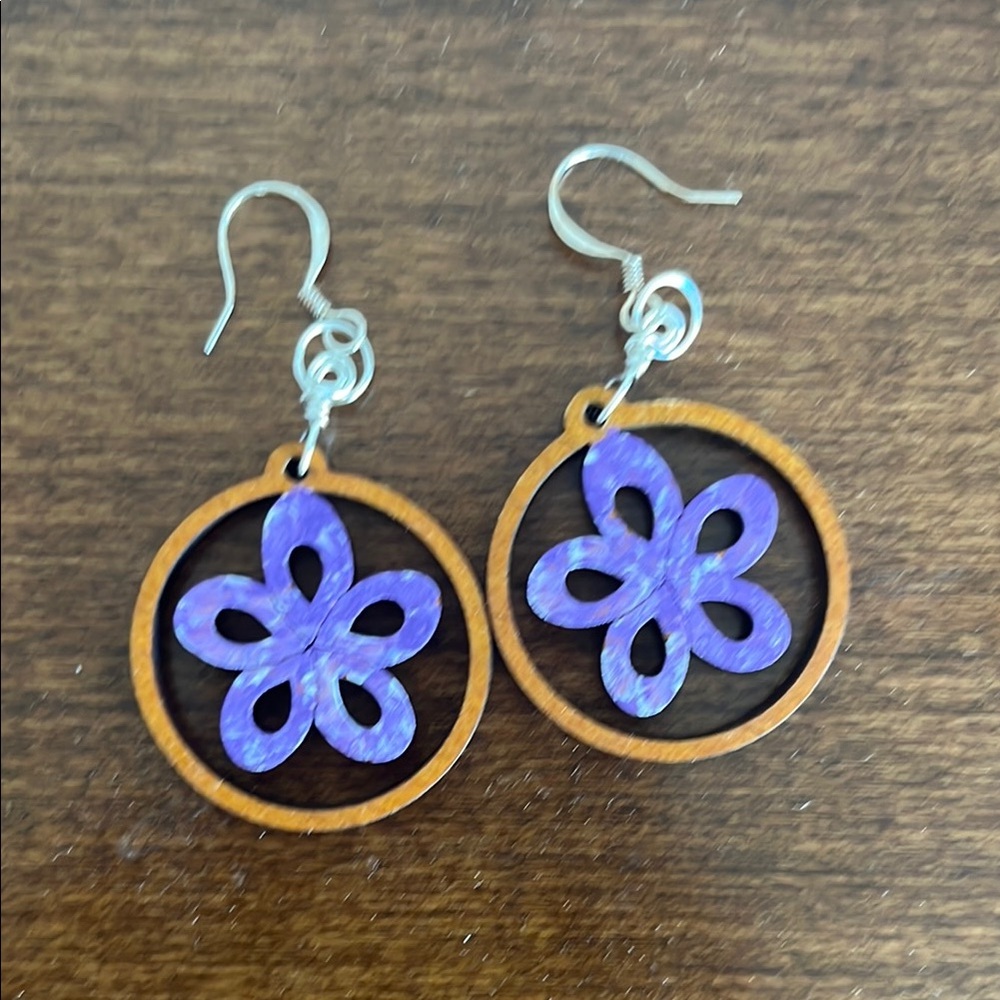 Hawai’i Made Plumeria Drop Earrings